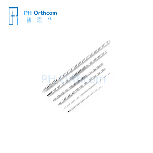 PurrWoof Stainless Steel Middle Thread Positive Threaded Steinmann Pin Veterinary Orthopedic-2 PurrWoof Stainless Steel Middle Thread Positive Threaded Steinmann Pin Veterinary Orthopedic