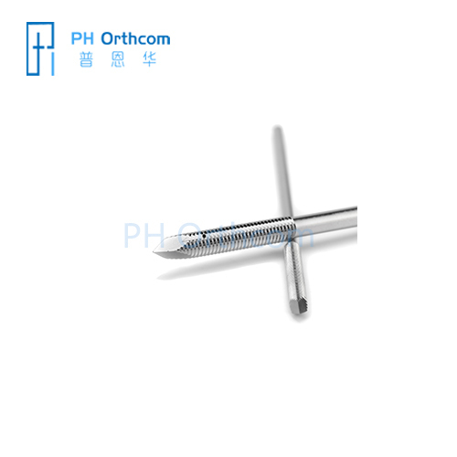 PurrWoof Stainless Steel Middle Thread Positive Threaded Steinmann Pin Veterinary Orthopedic-1 PurrWoof Stainless Steel Middle Thread Positive Threaded Steinmann Pin Veterinary Orthopedic