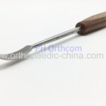 Periosteal Elevator With Wood Handle 190mm VET Small Size Small Animal Operation Veterinary Orthopedic Instrument