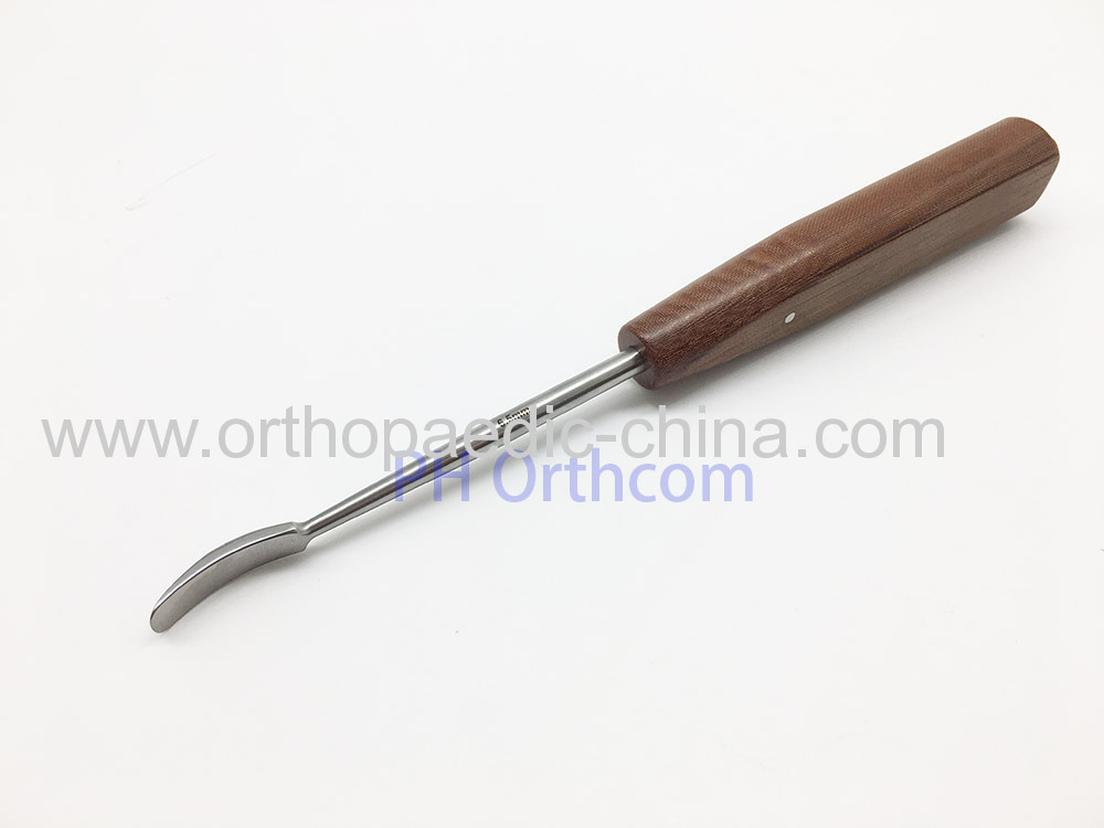 Periosteal Elevator With Wood Handle 190mm VET Small Size Small Animal Operation Veterinary Orthopedic Instrument-2 Periosteal Elevator With Wood Handle 190mm VET Small Size Small Animal Operation Veterinary Orthopedic Instrument