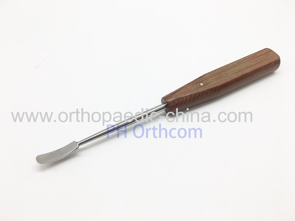 Periosteal Elevator With Wood Handle 190mm VET Small Size Small Animal Operation Veterinary Orthopedic Instrument-3 Periosteal Elevator With Wood Handle 190mm VET Small Size Small Animal Operation Veterinary Orthopedic Instrument