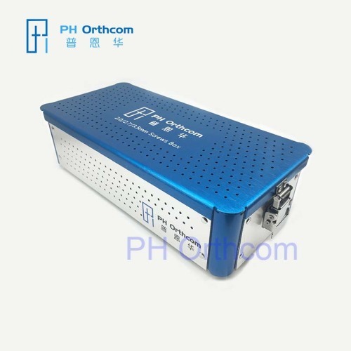 2.0/2.7/3.5 Screws Box Veterinary Orthopedic Instruments Screw Container OEM Services