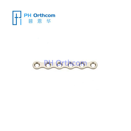 Titanium Mini Plate For Maxillofacial Surgery Plate Thickness 1.0mm 6 Holes Without Bridge-0 Titanium Mini Plate For Maxillofacial Surgery Plate Thickness 1.0mm 6 Holes Without Bridge