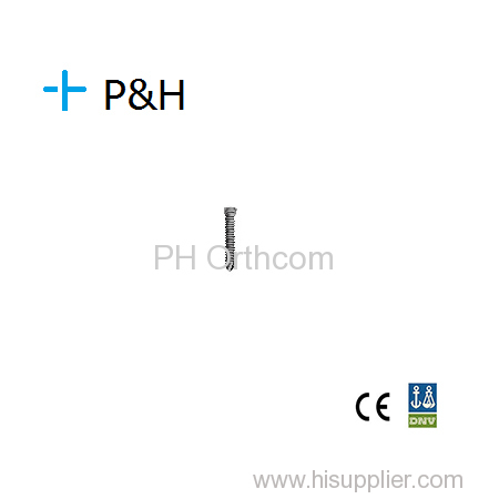 Trauma Orthopaedic Locking System HA3.5 Locking Screw Cross Head Full Thread