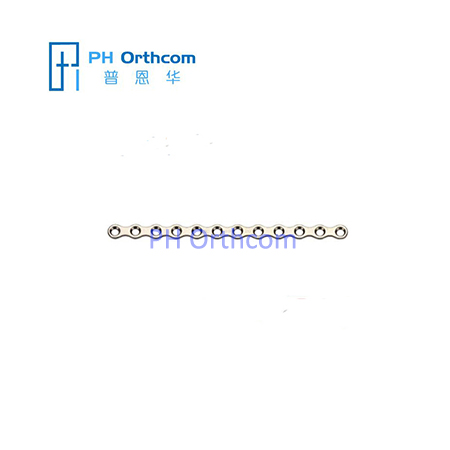 Titanium Mini Plate For Maxillofacial Surgery Plate Thickness 1.0mm 12 Holes Without Bridge-0 Titanium Mini Plate For Maxillofacial Surgery Plate Thickness 1.0mm 12 Holes Without Bridge