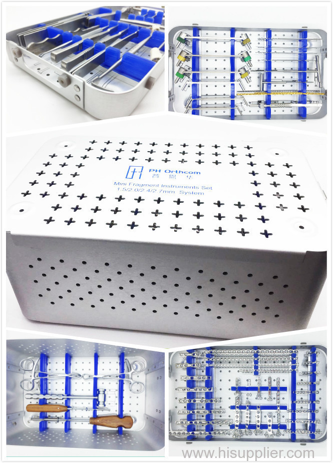 New Style 4 Layers Sterile Box For Orthopedic Instrument With Or Without Veterinary Instrument
