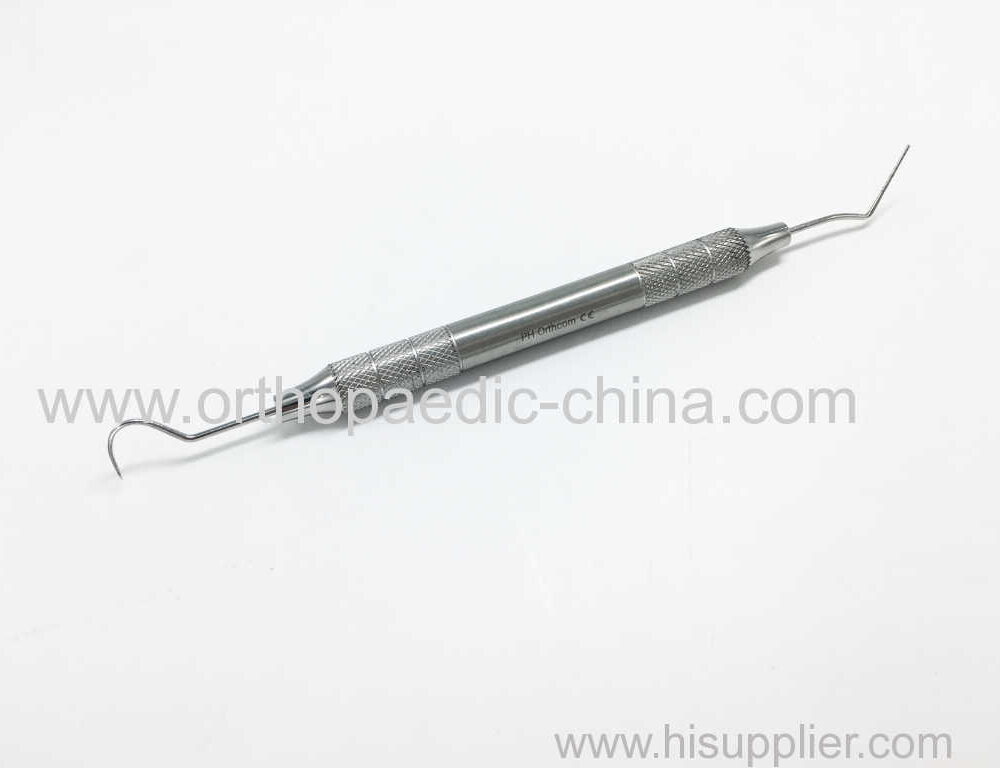 Dental Explorer And Measuring Probe For Veterinary Use