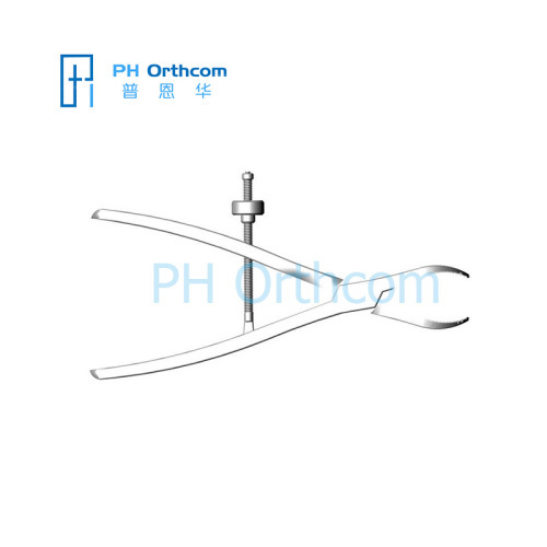 Reduction Forceps With Serrated Jaw Ratchet For Large Fragment Fractures Lower Extremities Locking Bone Instruments