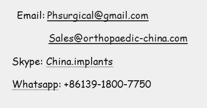 Axial Movable Head 135° External Fixators for Femur and Tibia Dynamic External Fixator Modular System