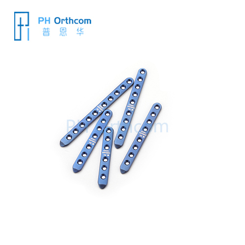 1.5mm Straight Locking Plates Veterinary Orthopaedic Implants Titanium Alloys-4 1.5mm Straight Locking Plates Veterinary Orthopaedic Implants Titanium Alloys