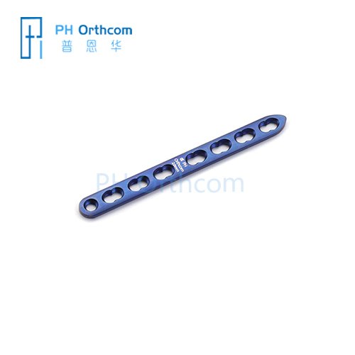 2.0mm Straight Locking Plates Veterinary Orthopaedic Implants Titanium Alloys