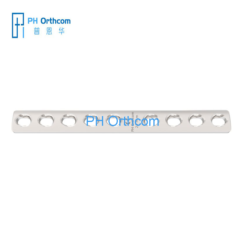 Width 8.0mm Straight Compression Plates Small Animal Veterinary Orthopedic Implants Internal Fixation System