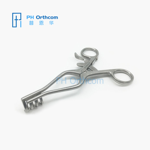 Weitlaner Retractor Length 130mm 3x4teeth Blunt Veterinary Orthopedic Instrument General Surgical Instrument