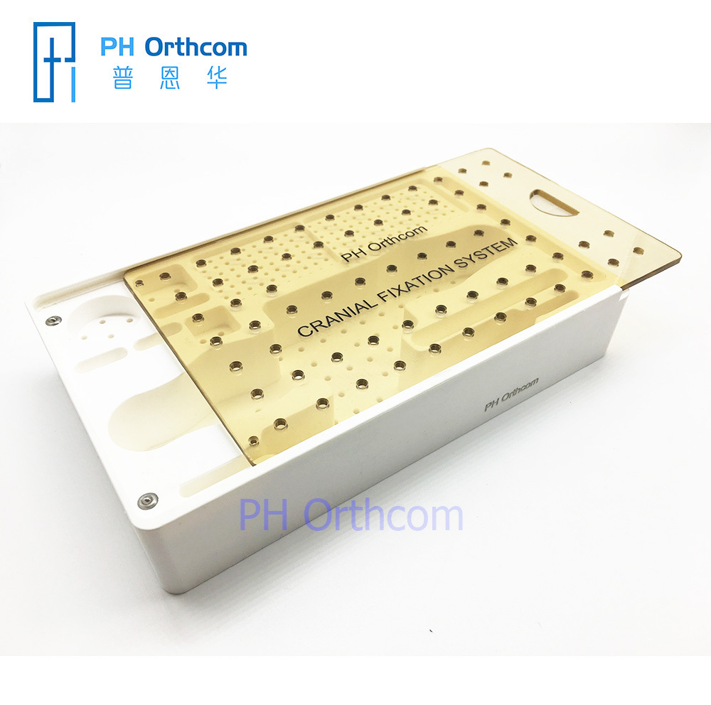 Sterile Kit For Maxillofacial Implants PTEF Autoclavable Plastic Box With PPSU Lid Teflone Sterile Kit-1 Sterile Kit For Maxillofacial Implants PTEF Autoclavable Plastic Box With PPSU Lid Teflone Sterile Kit