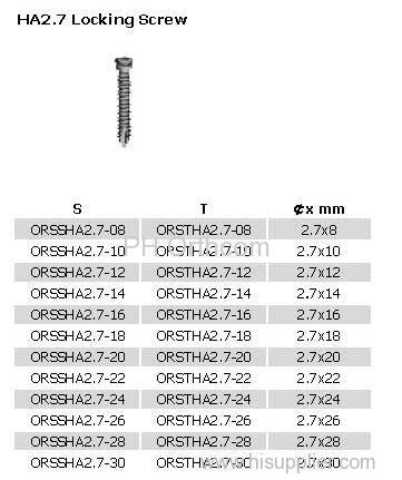 Small T Locking Plate/Placa Bloqueada En Forma De T; Trauma Orthopaedic Medical Titanium Plate-4 Small T Locking Plate/Placa Bloqueada En Forma De T; Trauma Orthopaedic Medical Titanium Plate
