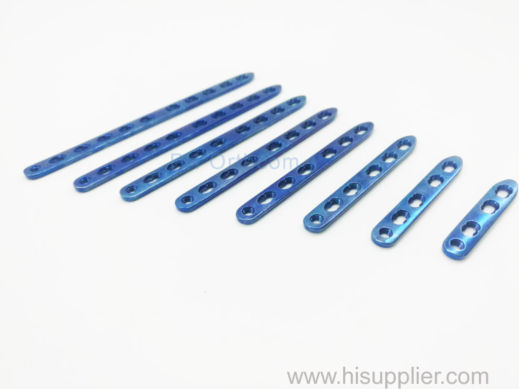 Titanium Locking Plates For Veterinary Use Small Animal Orthopedic Implants And Instruments