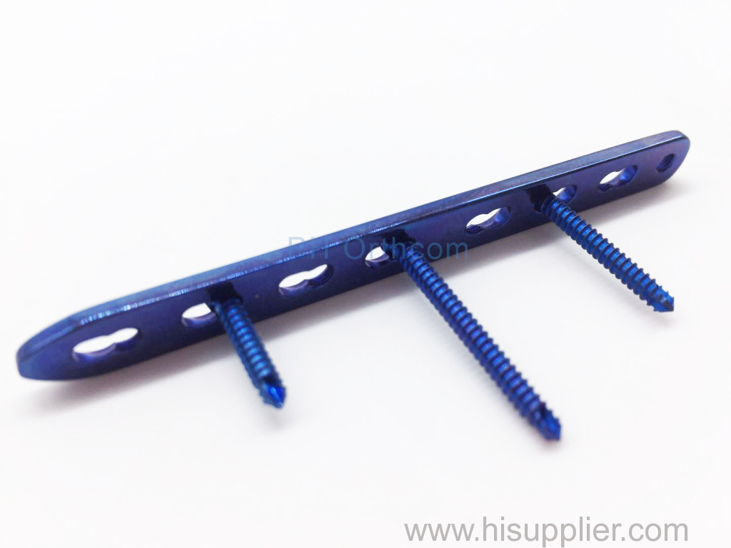 Titanium Locking Plates For Veterinary Use Small Animal Orthopedic Implants And Instruments