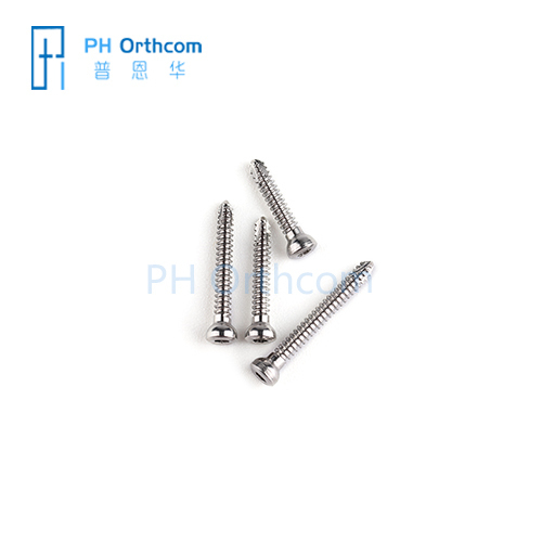2.0mm Self-tapping Cortical Screws Veterinary Orthopaedic Implants Stainless Steel