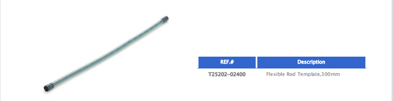 PH Orthcom Hot Sale MIS Spine Internal Fixation Instruments Flexible Rod Template China Supplier