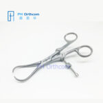 Bone Holding Forceps(Selfspin) 160mm Veterinary Orthopedic Instrument