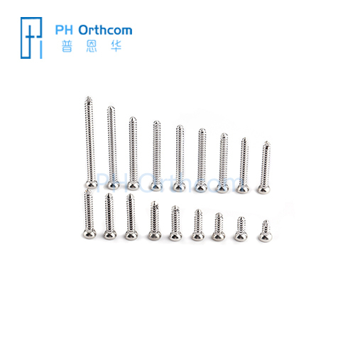 3.5mm Self-tapping Cortical Screws Veterinary Orthopaedic Implants Stainless Steel