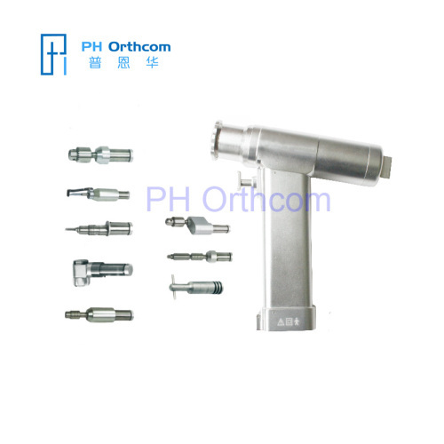 Multifunction Bone Drill One Handpiece With Seven Attachments Cannulated Acetabulum Reamer Saggital Saw Connectors Etc-0 Multifunction Bone Drill One Handpiece With Seven Attachments Cannulated Acetabulum Reamer Saggital Saw Connectors Etc