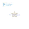 Burr Hole Plate Thickness 0.6mm Titanium Plate For Neurosurgery