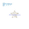 Burr Hole Plate Thickness 0.6mm Titanium Plate For Neurosurgery