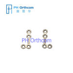 Titanium Micro L Plate(90 Degree) For Cranio-Maxillo-Facial Surgery System 1.5 Plate Thickness 0.6mm