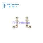 Titanium Micro L Plate(135 Degree) For Cranio-Maxillo-Facial Surgery System 1.5 Plate Thickness 0.6mm