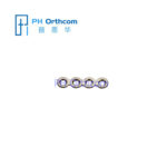 Titanium Micro Plate For Cranio-Maxillo-Facial Surgery System 1.5 Straight Plate 4 Holes Without Gap Thickness 0.6mm
