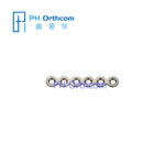 0.6mm Titanium Plates 6 Holes Without Bridge For Maxillo-Facial Surgery