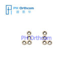 Titanium Micro L- Shape Plate For Cranio-Maxillo-Facial Surgery System 1.5 Plate Thickness 0.6mm