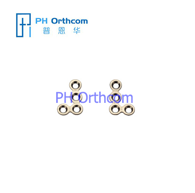Titanium Micro L- Shape Plate For Cranio-Maxillo-Facial Surgery System 1.5 Plate Thickness 0.6mm