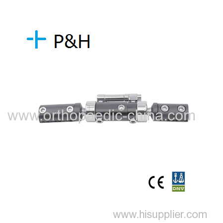 Axial Movable Head 135° External Fixators For Femur And Tibia Dynamic External Fixator Modular System-0 Axial Movable Head 135° External Fixators For Femur And Tibia Dynamic External Fixator Modular System