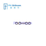 Titanium Mirco Plate For Cranio-Maxillo-Facial Surgery System 1.5 Straight Plate 4 Holes With Gap