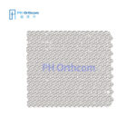 0.6mm Titanium Mesh For Neurosurgery 3D Pattern Size: 100x100/150x150/200x200