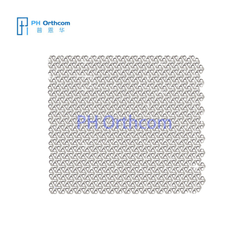 0.6mm Titanium Mesh For Neurosurgery 3D Pattern Size: 100x100/150x150/200x200-0 0.6mm Titanium Mesh For Neurosurgery 3D Pattern Size: 100x100/150x150/200x200