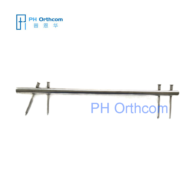 Femoral Interlocking Nail Titanium Orthopaedic Interlocking Nail System-0 Femoral Interlocking Nail Titanium Orthopaedic Interlocking Nail System
