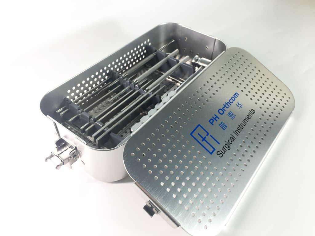 Trochlea Rectangular Sulcoplasty Iustruments Set In Graphic Container For Small Animals Veterinary Orthopedic Surgery-2 Trochlea Rectangular Sulcoplasty Iustruments Set In Graphic Container For Small Animals Veterinary Orthopedic Surgery
