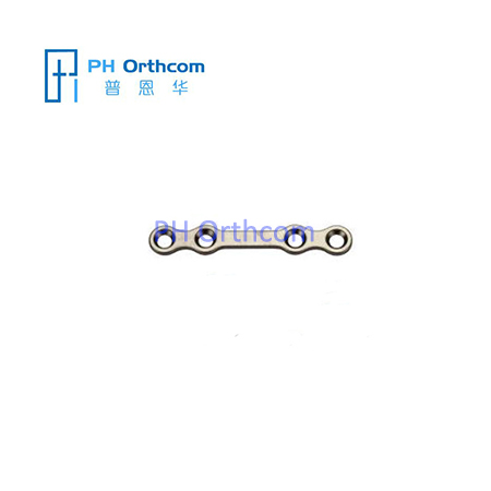 Titanium Mini Plate For Maxillofacial Surgery Plate Thickness 1.0mm 4 Holes With Bridge-0 Titanium Mini Plate For Maxillofacial Surgery Plate Thickness 1.0mm 4 Holes With Bridge
