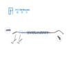 Instrument For The Cranio-Maxillofacial Surgery Orthopaedic Instrument Plate Holding Fork
