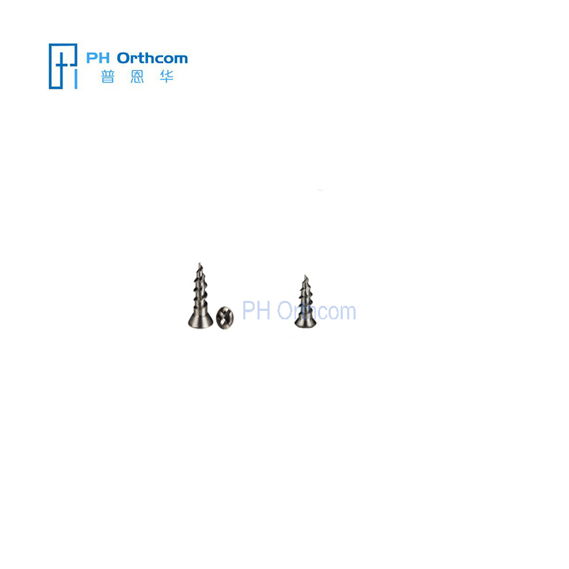 2.0mm Titanium Self-drilling Screws For Maxillofacial Surgery Crosshead Mini Self-drilling Screws For CMF Surgeries