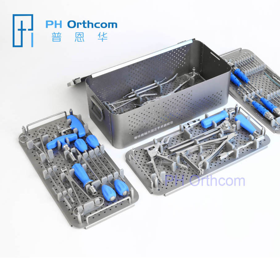 Spinal Fixation Instruments Set For 5.5 And 6.0mm Pedicle Screws And Rods OEM Available For 4.5mm System-0 Spinal Fixation Instruments Set For 5.5 And 6.0mm Pedicle Screws And Rods OEM Available For 4.5mm System